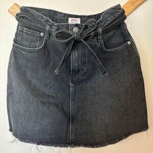 Mini Jean skirt gray Pepe Jeans